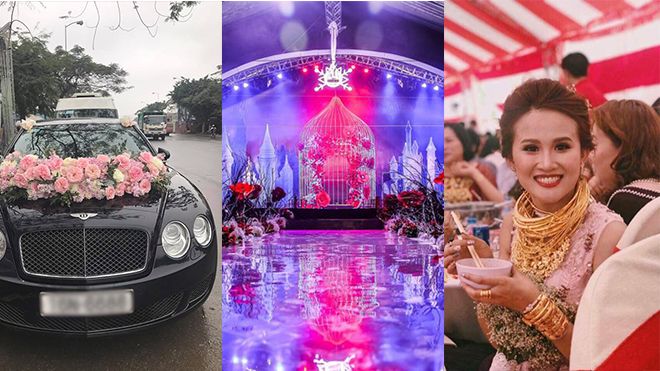 4 'siêu đám cưới' gây ồn ào mạng xã hội nhất năm 2017