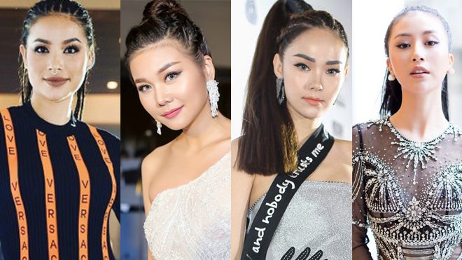 Hai 'chị đại' Phạm Hương, Thanh Hằng bất phân thắng bại trong cuộc chiến gương mặt đẹp nhất tuần