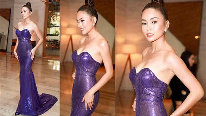 Dự báo tím violet lên ngôi vào đầu năm 2018, Mâu Thanh Thủy dẫn đầu xu hướng