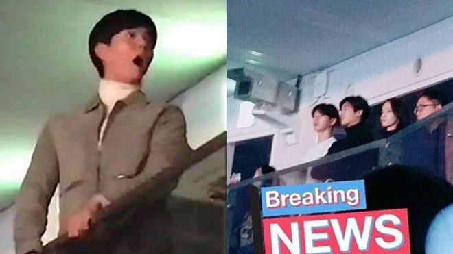 Yoona, Park Bo Gum khiến fan thích thú khi đến xem concert của BTS