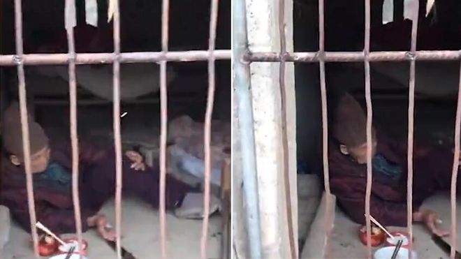 Cụ bà 93 tuổi bị con nhốt trong chuồng lợn: Cơm không đủ ăn, áo không đủ mặc