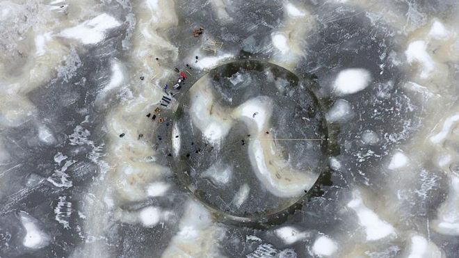 Những khoảnh khắc đẹp nhất năm 2017 được chụp từ trên không