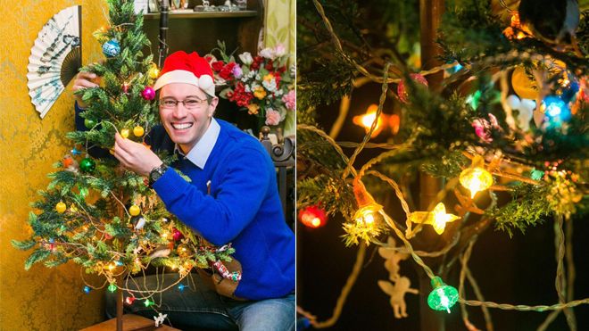 Chiếc đèn Giáng sinh 'già' nhất nước Anh, 48 năm sáng mãi không tắt