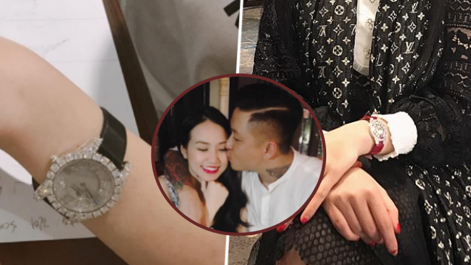 Cận cảnh bộ sưu tập đồng hồ 4 tỷ đồng của Hương Baby - bà xã Tuấn Hưng