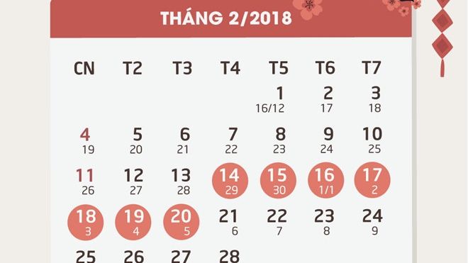 Thủ tướng quyết định nghỉ 7 ngày dịp Tết Nguyên đán