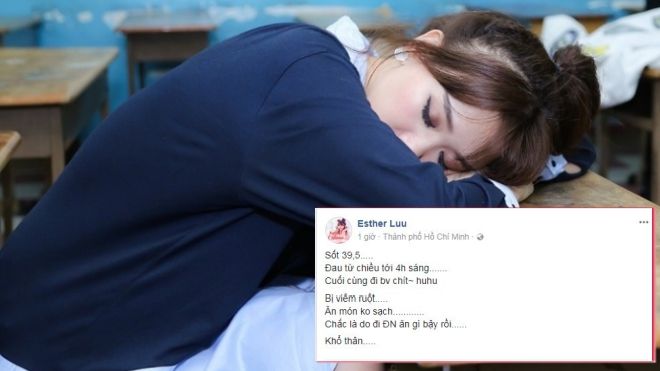 Hari Won mệt mỏi, phải nhập viện lúc 4 giờ sáng