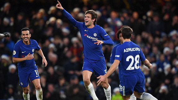 Alonso, Ozil cùng lập siêu phẩm giúp Chelsea, Arsenal thắng trận