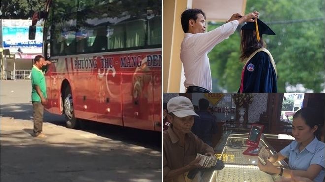 3 câu chuyện về tình cha dẫu nghèo nhưng luôn yêu thương con vô bờ bến