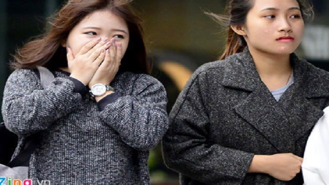 Người Sài Gòn co ro trong cái lạnh 20 độ C