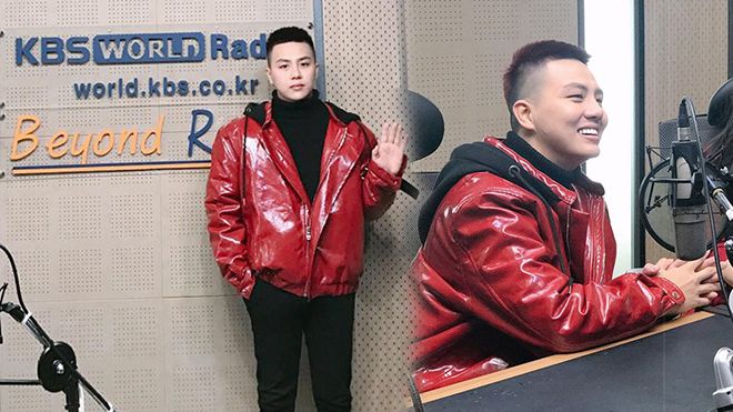 Duy Khánh bất ngờ được phỏng vấn trên sóng KBS Hàn Quốc