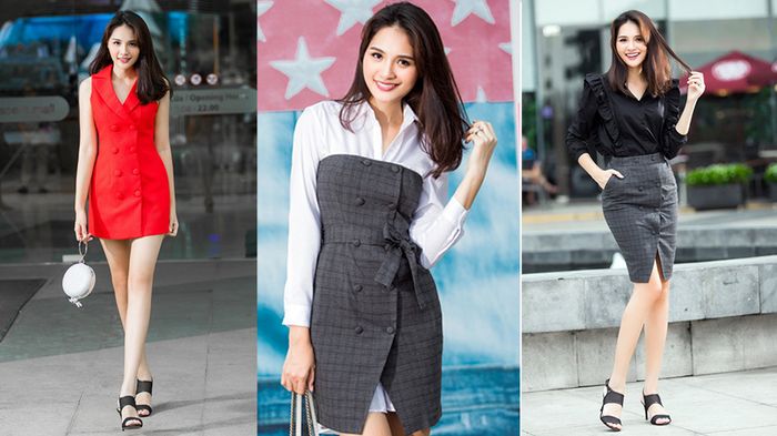 Hoa hậu đẹp nhất châu Á Hương Giang khoe chân dài miên man bất chấp tiết trời lạnh giá