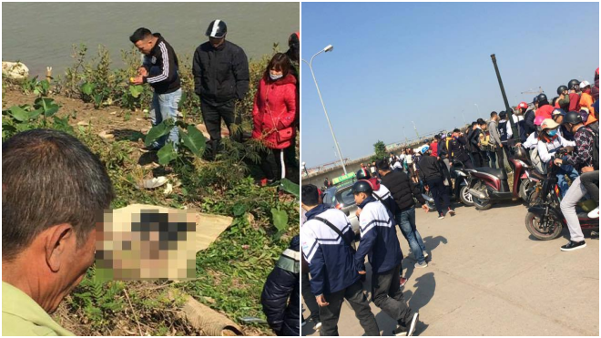 Bàng hoàng phát hiện thi thể nam thanh niên dưới sông