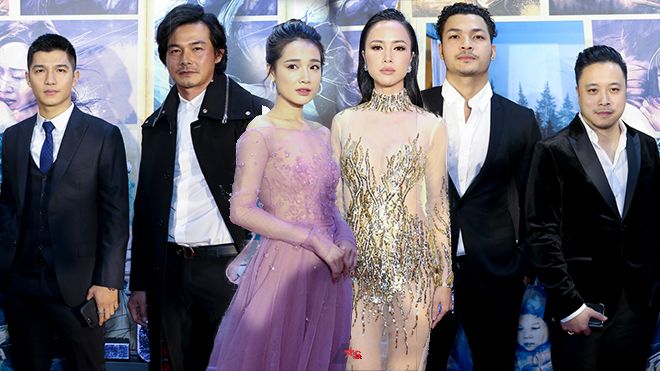 Nhã Phương - Vũ Ngọc Anh xinh đẹp tựa nữ thần bên dàn quý ông lịch lãm