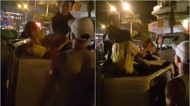 Vì sao tài xế đánh đại uý CSGT trong cabin ngay trên đường phố?