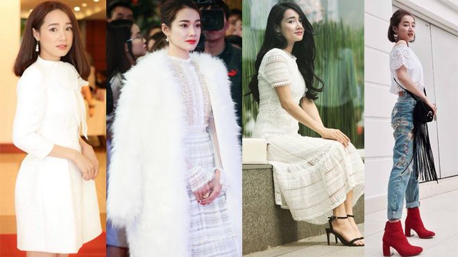 Để trở thành 'Ngọc nữ' tinh khôi của Vbiz, Nhã Phương đã diện đồ trắng suốt một năm qua