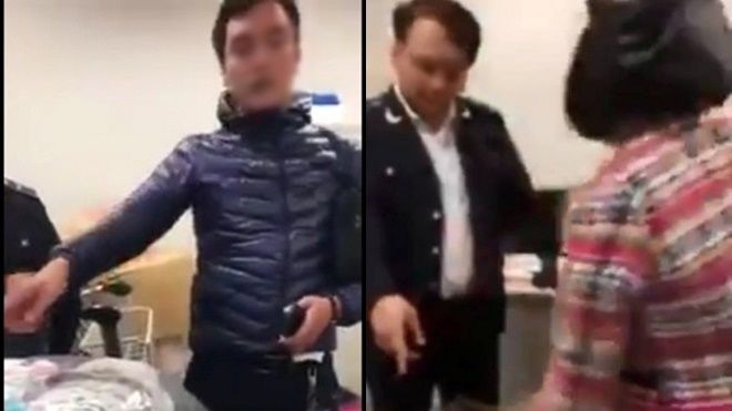 Hai nhân viên sân bay bị tạm đình chỉ công tác sau clip hành khách tố 'làm luật'