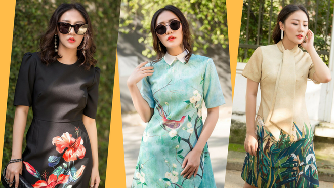 Văn Mai Hương bất ngờ dịu dàng nhờ loạt đầm kín đáo sắc màu xuân này!