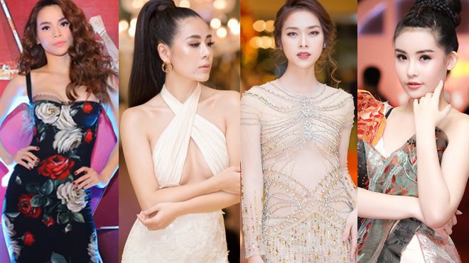 Hồ Ngọc Hà trang điểm đẹp nhất tuần, Hoa hậu Đại dương Ngân Anh vẫn chưa thể đẹp lên