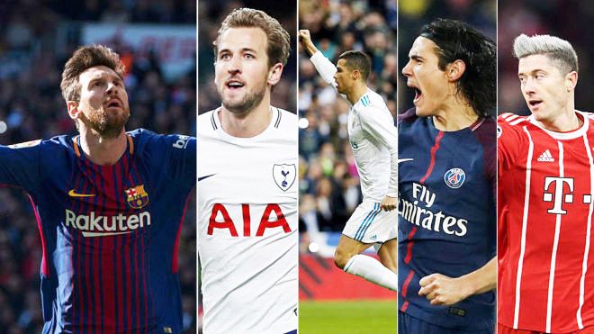Messi, Ronaldo và 10 'sát thủ vòng cấm' nguy hiểm nhất 2017
