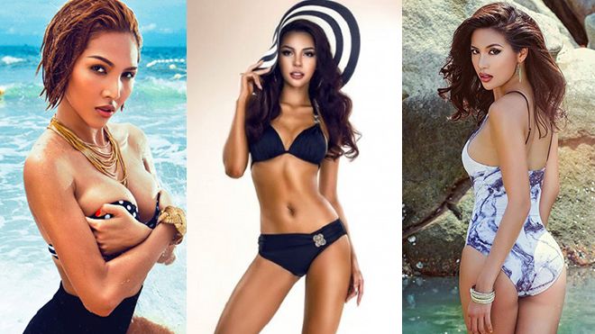 4 chân dài da nâu nóng bỏng ở Siêu mẫu VN đọ dáng với bikini, ai là 'best body'?
