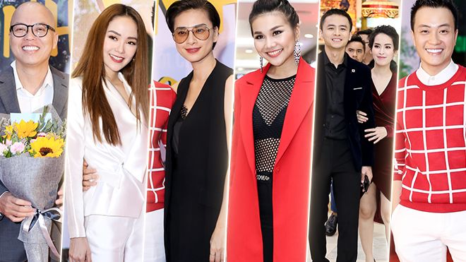 Ngô Thanh Vân, Thanh Hằng - Minh Hằng cùng xuất hiện chúc mừng phim mới của Vũ Ngọc Đãng