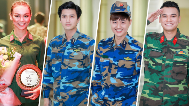 Mai Ngô, Hương Giang, Khả Ngân hội ngộ dàn nghệ sĩ 4 mùa trong gala 'Sao nhập ngũ'