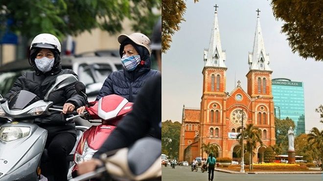 Miền Bắc mưa rét trong 3 ngày nghỉ Tết Dương lịch