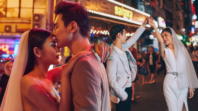 Hé lộ bộ ảnh cưới 'xinh như mộng' của Chúng Huyền Thanh cùng ông xã Jay Quân