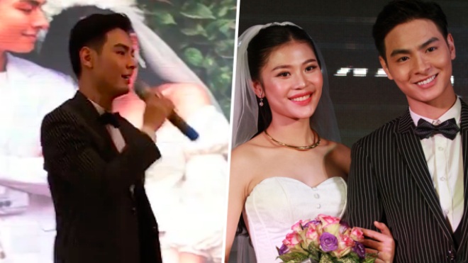 Clip: Ông xã Chúng Huyền Thanh hát tặng cô dâu, úp mở ‘biết đâu gia đình sắp đón thành viên mới’