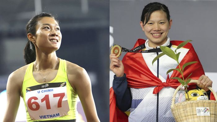 Ánh Viên, Tú Chinh và những gương mặt nổi bật của thể thao Việt Nam năm 2017