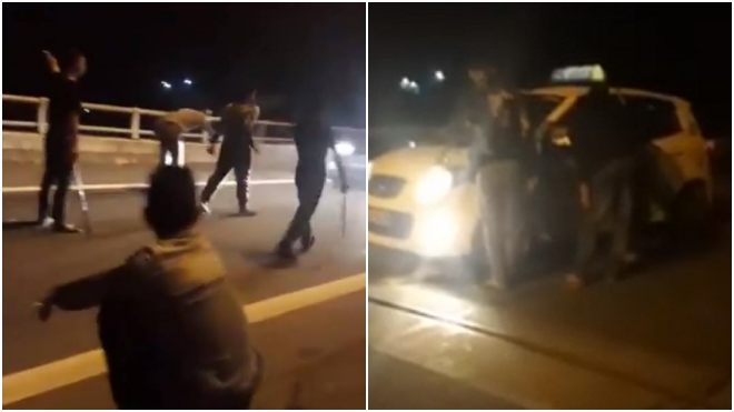 Nhóm thanh niên cầm hung khí chặn đầu xe ‘xin đểu’ trên cao tốc rồi livestream gây phẫn nộ