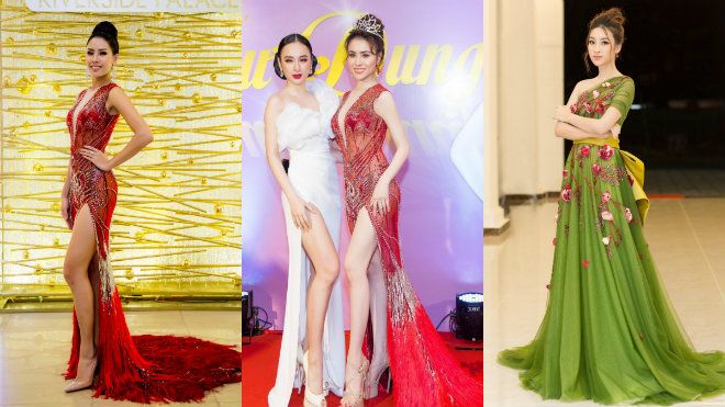 Đụng váy với Đỗ Mỹ Linh và Nguyễn Thị Loan, người đẹp này bị 'dìm dáng' không thương tiếc