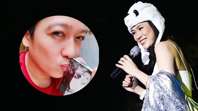 Sau 2 lần 'quằn quại trách móc', Trường Giang đã có đĩa với chữ kí 'xịn' từ Mỹ Tâm