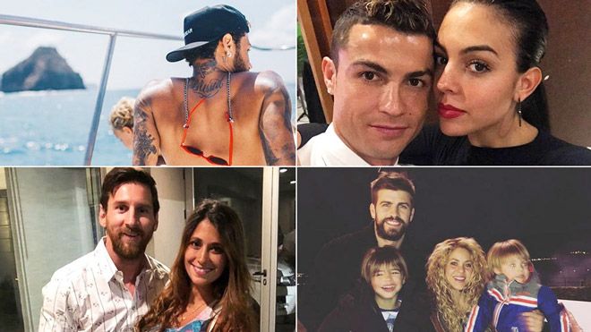 Ronaldo mừng sinh nhật mẹ, Neymar khóa môi bồ cũ mừng năm mới