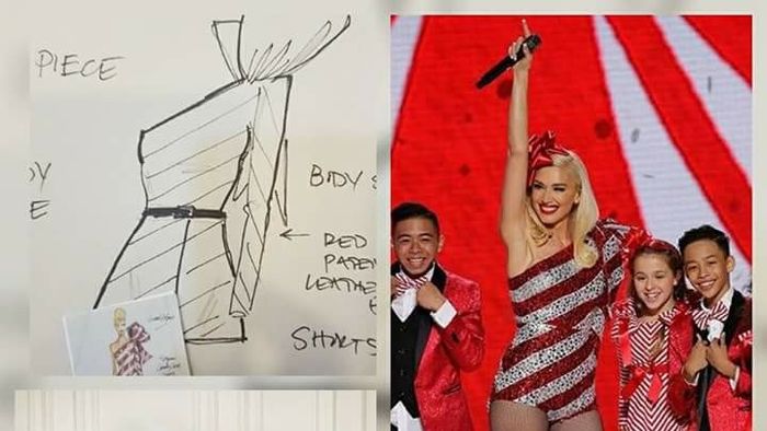 Không hổ danh là 'anh cả làng mốt Việt', đến lượt Gwen Stefani cũng diện trang phục của Công Trí