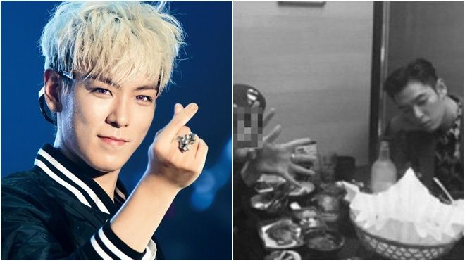 T.O.P (BigBang) gây tranh cãi khi xuất hiện tại tiệc mừng năm mới của YG