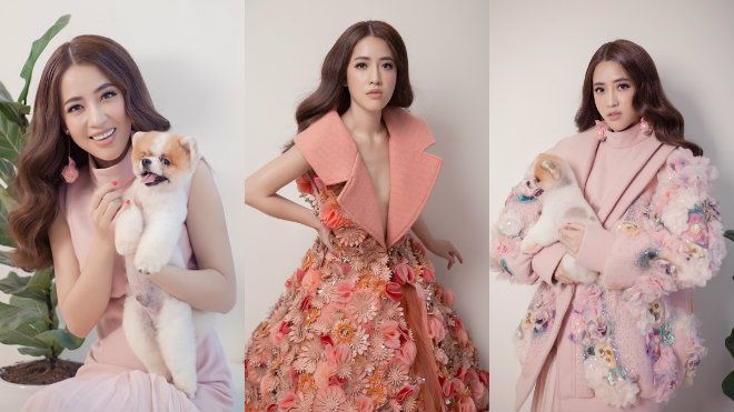 'Hoa hậu làng hài' Puka diện mốt không nội y chụp ảnh gợi cảm chào năm 2018