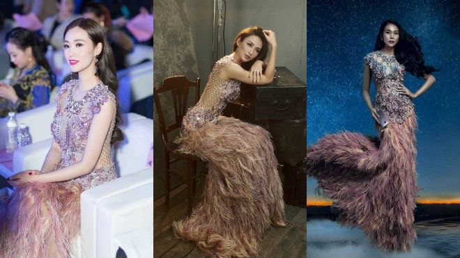 Ngọc Diễm lấn lướt cặp chân dài Thanh Hằng, Khánh My khi 'mặc lại' thiết kế gợi cảm