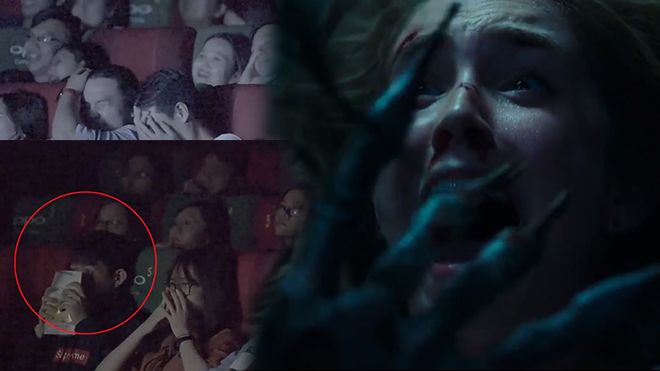 Clip: Khán giả Việt bịt mắt, gào thét, co rúm người sợ hãi khi xem 'Insidious 4'