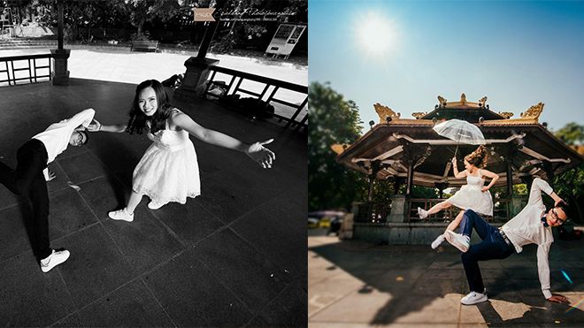 Đám cưới đáng nhớ dịp đầu năm: Cô dâu chú rể 'quẩy' tưng bừng cùng hội bạn thân