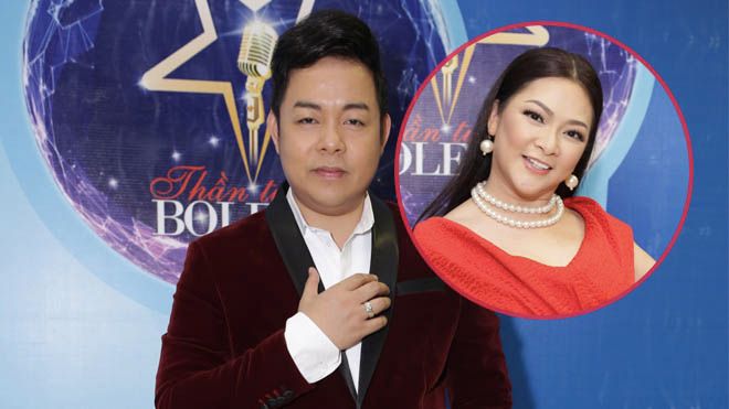 Quang Lê mong Như Quỳnh tạm bỏ hình tượng 'Thánh nữ Bolero', quyết liệt hơn trên ghế nóng