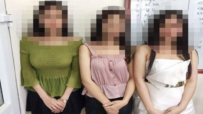 Bắt quả tang các cô gái xinh đẹp bán dâm 3 triệu đồng/lượt