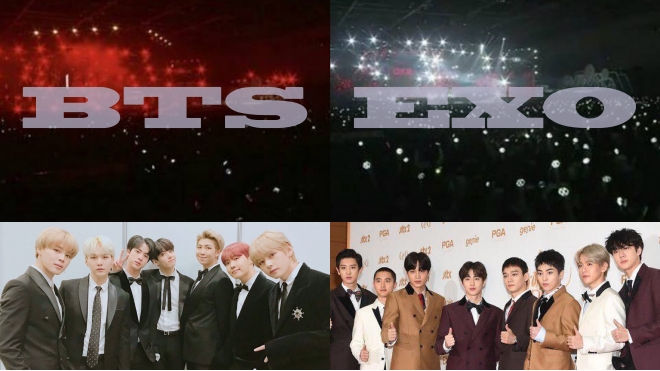 Netizen 'khẩu chiến' căng thẳng: Có hay không việc fan EXO tắt lightstick khi BTS trình diễn?