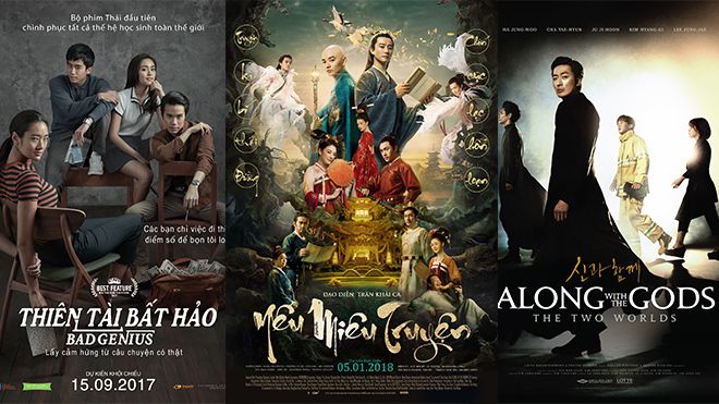 'Along with the Gods', 'Bad Genius' và loạt phim Trung chiếm nhiều đề cử Giải thưởng điện ảnh châu Á