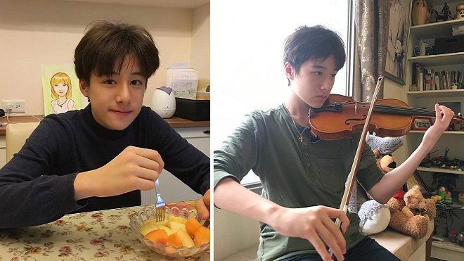 Mới 13 tuổi mà đã đẹp trai thế này, bảo sao các cô gái không tình nguyện làm… 'máy bay'