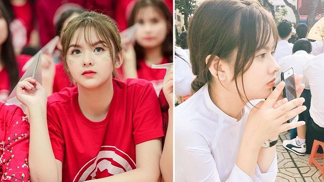 Lại xuất hiện thêm một nữ sinh Hà Nội sở hữu vẻ đẹp lai Tây khó rời mắt!