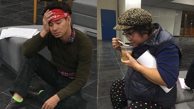 Hậu trường hài hước của Táo Quân 2018: Kẻ nhăn nhó học kịch bản, người thoải mái ăn chè