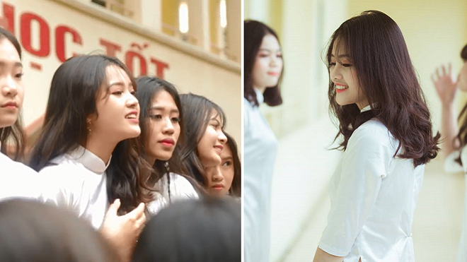 Chỉ với 4 giây và tiếng gọi 'anh ơi' ngọt ngào, nữ sinh Hà Nội khiến các chàng trai phải tan chảy