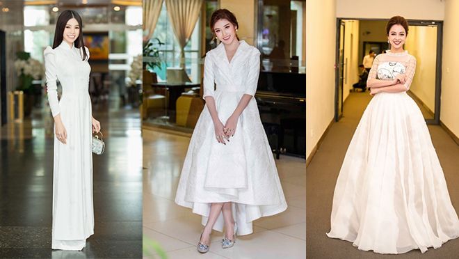 Trang phục sắc trắng 'chiếm lĩnh' bảng phong thần thời trang đầu tháng 1/2018