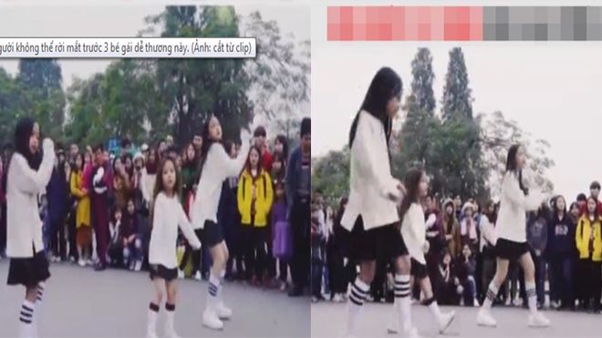 '3 tiểu thiên thần' gây náo loạn phố đi bộ với màn cover 'điệu nhảy say rượu' của Mỹ Tâm